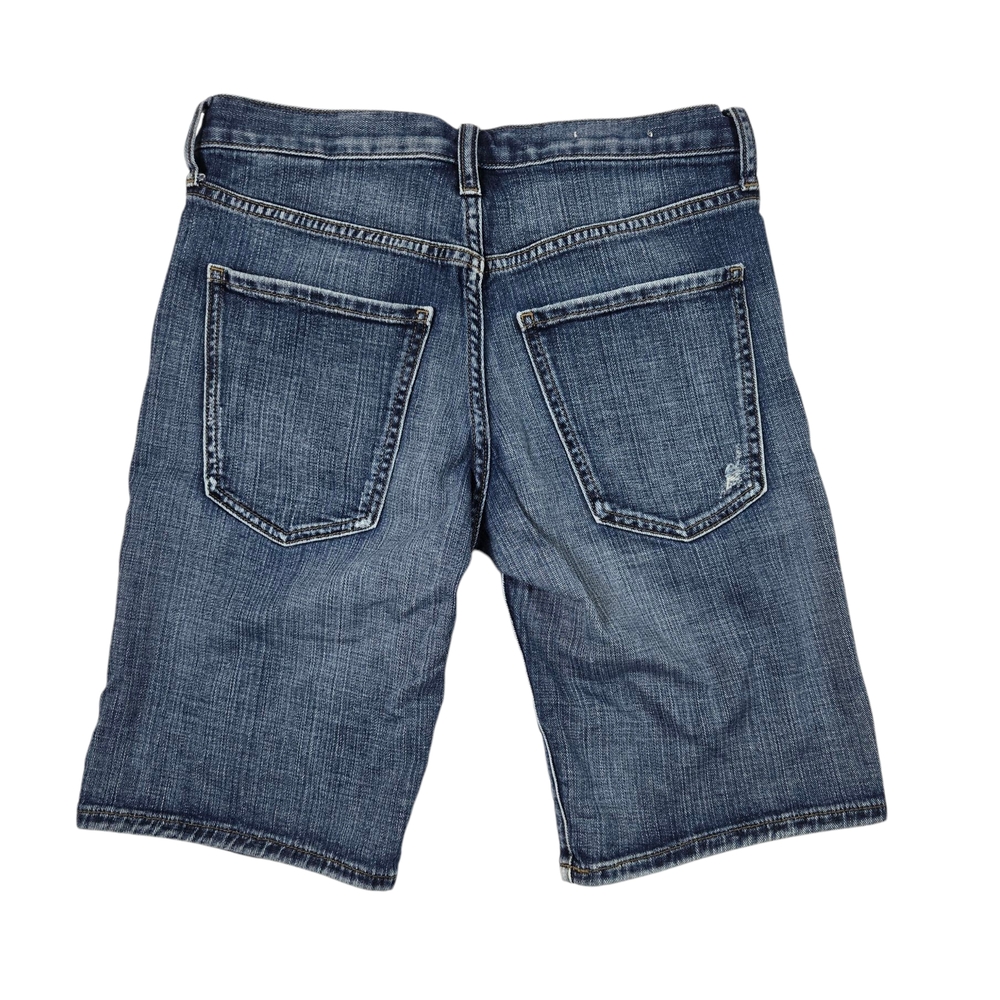 Banana Republic Blue Distressed Denim Shorts Sz.25 - Picture 2 of 9